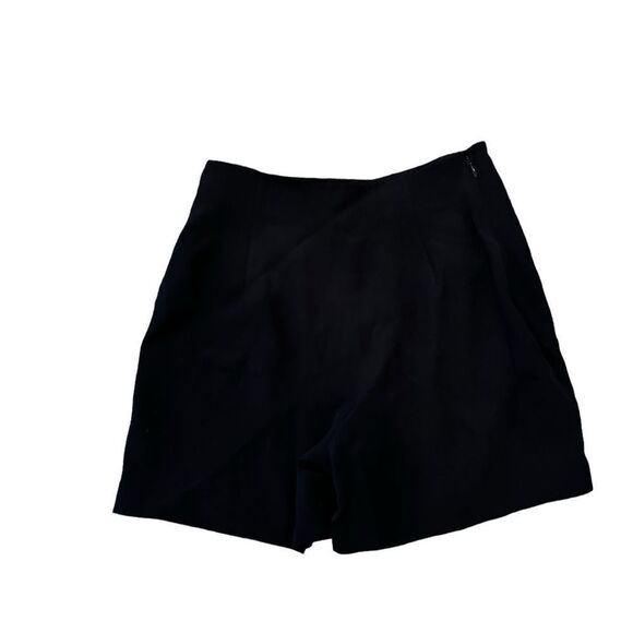 Lilysilk High Waisted Shorts With Button Accents Midnight Blue NWT 0 - Picture 3 of 6